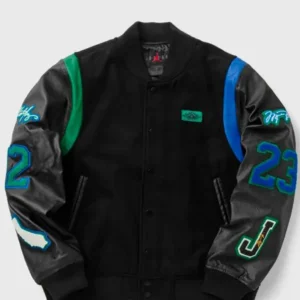 Air Jordan Aleali May Letterman Jacket