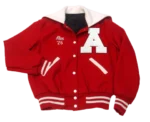 Annandale Ladies Varsity Letter Jacket Annandale Ladies Varsity Letter Jacket