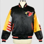 Arizona Cardinals Football Varsity Satin Jacket Arizona Cardinals Football Varsity Satin Jacket