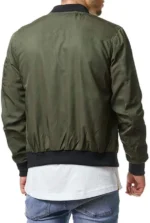 Army Green Varsity Jacket