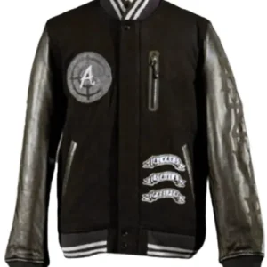 Asap Mob Destroyer Black Varsity Jacket