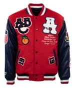 Atlanta Black Crackers Vintage Red ND Navy Varsity Jacket Atlanta Black Crackers Vintage Red ND Navy Varsity Jacket