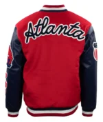 Atlanta Black Crackers Vintage Red & Navy Varsity Jacket Atlanta Black Crackers Vintage Red & Navy Varsity Jacket