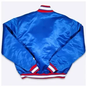 Atlanta Braves 80s Bomber Satin Jacket