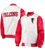 Atlanta Falcons Red And White Starter Jacket