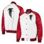 Show your Falcons pride with the Atlanta Falcons Throwback Red and Satin Jacket. Stylish, durable, and perfect for any fan. Shop now 50% OFF Free Shipping.