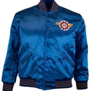 Authentic Seattle Pilots 1969 Blue Satin Jacket
