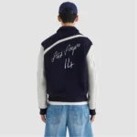 Axel Arigato Bay Dark Wool College Jacket1