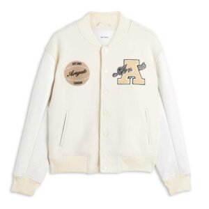 Axel Arigato Hudson White Varsity Jacket