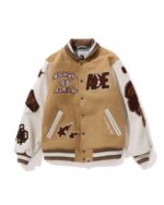 BAPE Multi Motif Varsity Jacket