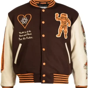 BBC Brown Varsity Jacket