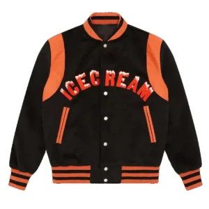 BBC Icecream Varsity Black Jacket