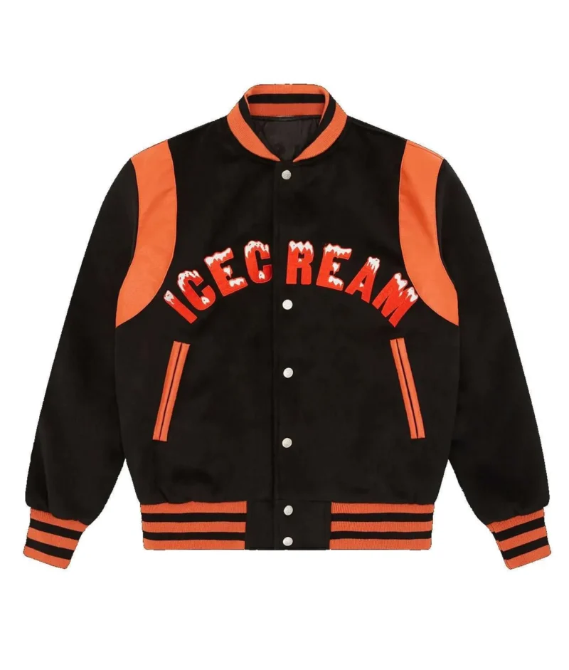 BBC Icecream Varsity Black Jacket