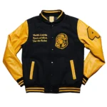 BBC Varsity Yellow and Black Jacket BBC Varsity Yellow and Black Jacket