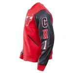 Chicago Bulls Classic Red Wool Varsity Jacket