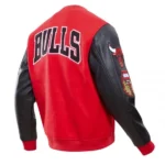 Chicago Bulls Classic Red Wool Varsity Jacket