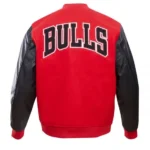 Chicago Bulls Classic Red Wool Varsity Jacket