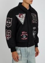 BILLIONAIRE BOYS CLUB Alumni wool blend varsity jacket BILLIONAIRE BOYS CLUB Alumni wool blend varsity jacket