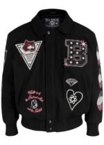 BILLIONAIRE BOYS CLUB Alumni wool blend varsity jacket BILLIONAIRE BOYS CLUB Alumni wool blend varsity jacket