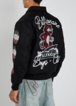 BILLIONAIRE BOYS CLUB Alumni wool blend varsity jacket BILLIONAIRE BOYS CLUB Alumni wool blend varsity jacket