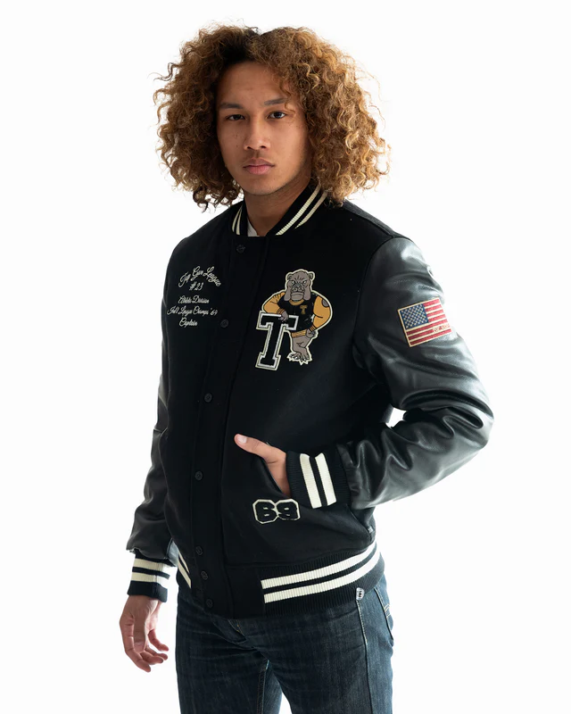 BULLDOG VARSITY JACKET  BULLDOG VARSITY JACKET