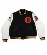 Baltimore-Black-Sox-Varsity-White-And-Black-Jacket.webp Baltimore Black Sox Varsity White And Black Jacket