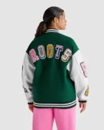 Barbie X Roots Varsity Jacket