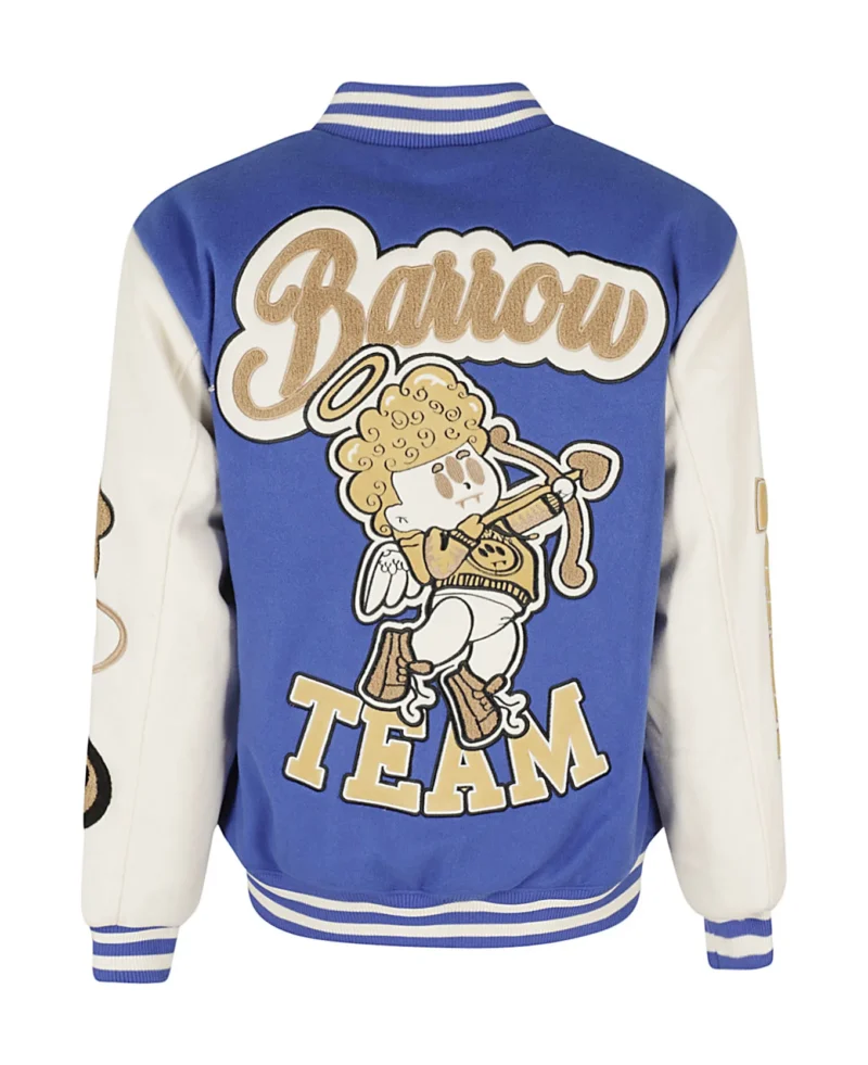 Barrow Wonder Blue And White Varsity Jacket