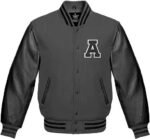 Baseball-Grey-And-Black-A-Letter-Letterman-Jacket.jpg Baseball Grey And Black A Letter Letterman Jacket