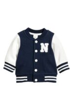 Baseball Navy Blue Varsity And Letterman Jacket