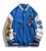 Bear Blue Varsity Jacket