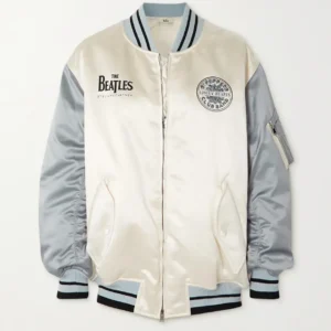 Beatles Get Back Satin Bomber Jacket