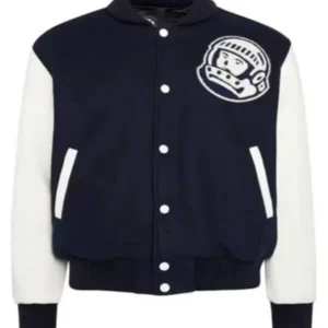 Billionaire Boys Club Navy Blue Astro Varsity Jacket