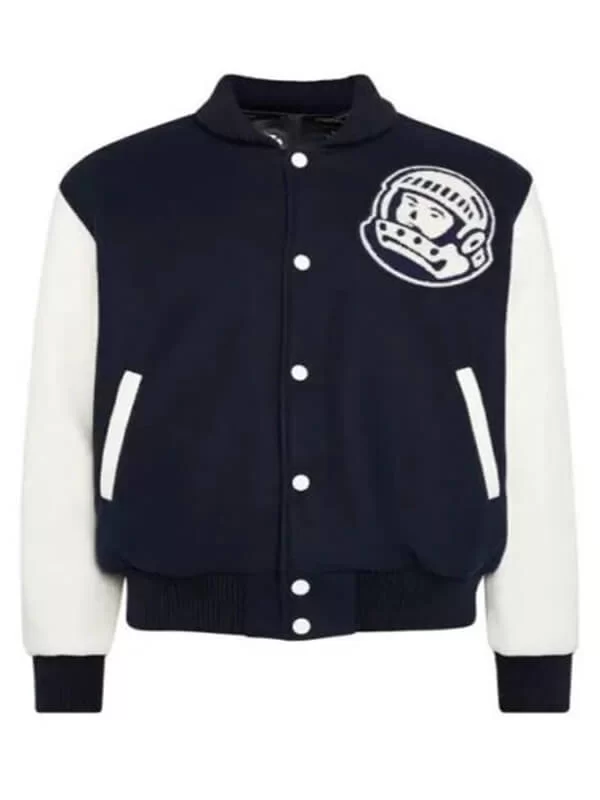 Billionaire Boys Club Navy Blue Astro Varsity Jacket