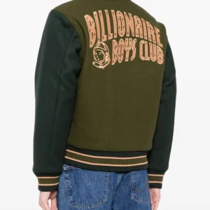 Billionaire Boys Club Astro Head varsity jacket Green