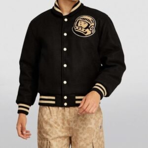 Billionaire Boys Club Astro Helmet-appliqué Varsity Jacket