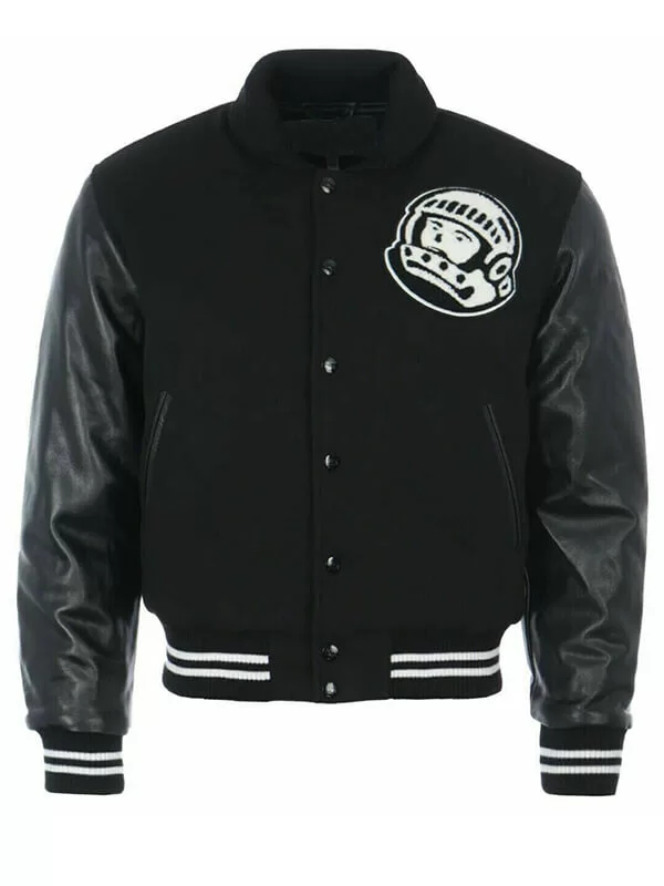 Billionaire Boys Club Black Wool Varsity Jacket Billionaire Boys Club Black Wool Varsity Jacket