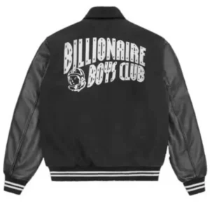 Billionaire Boys Club Black Wool Varsity Jacket