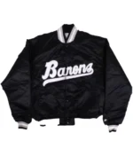 Birmingham Barons Black Bomber Jacket Birmingham Barons Black Bomber Jacket