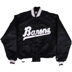 Birmingham Barons Black Bomber Jacket