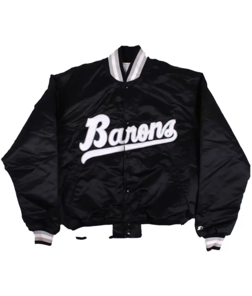 Birmingham Barons Black Bomber Jacket Birmingham Barons Black Bomber Jacket