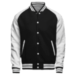Stay versatile with the Black And White Reversible Varsity Jacket. Two styles in one, premium quality. Shop now 50% OFF Free Shipping 2025.