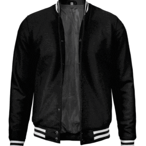 Black Varsity Jacket Mens