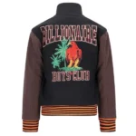 Black and MaroonBBC Varsity Jacket