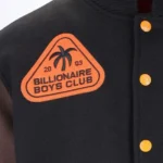 Black and MaroonBBC Varsity Jacket