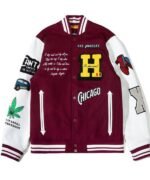BlackAF Kenya Barris LA Letterman Jacket BlackAF Kenya Barris LA Letterman Jacket