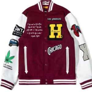 BlackAF Kenya Barris LA Letterman Jacket