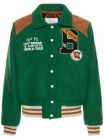 Blast-off Wool Blend Varsity Jacket