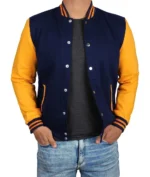 Blue-and-yellow-letterman-jacket-for-men.webp Yellow Jacket Varsity Jacket