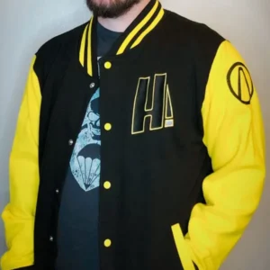 Borderlands Hyperion Black And Yellow Jacket